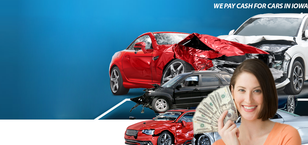 showing cashforjunkcarsiowa.com header